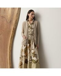 Ralph Lauren - Cardigan in misto cashmere scollo a V - Lyst