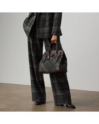 Ralph Lauren - Pantaloni Jody scozzesi in lana - Lyst
