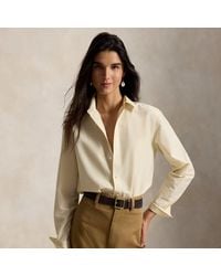 Polo Ralph Lauren - Relaxed Fit Cotton-Silk Shirt - Lyst