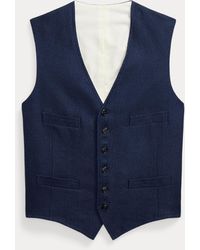Polo Ralph Lauren - Summer Tweed Waistcoat - Lyst