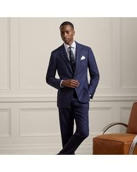 Ralph Lauren - Ralph Lauren Gregory Hand-Tailored Wool Serge Suit - Lyst