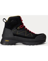 Polo Ralph Lauren - Logan Suede-Paneled Trail Boot - Lyst