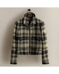 Ralph Lauren - C. 2008 Plaid Wool Zip Jacket - Lyst