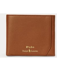 Ralph Lauren - Smooth Leather Billfold Wallet - Lyst