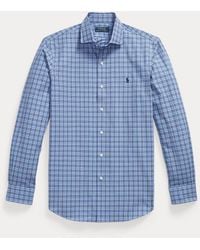 Polo Ralph Lauren - Custom Fit Plaid Stretch Poplin Shirt - Lyst
