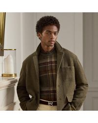 Ralph Lauren - Brushed Cashmere-Wool Twill Jacket - Lyst