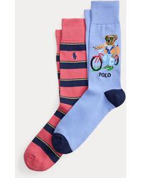 Polo Ralph Lauren - Polo Bear Trouser Socks 2-Pack - Lyst