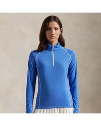 Ralph Lauren - Ralph Lauren Stretch Jersey Quarter-Zip - Lyst