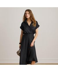 Ralph Lauren - Linen A-Line Midi Skirt - Lyst