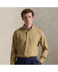 Polo Ralph Lauren - Slim Fit Linen Shirt - Lyst
