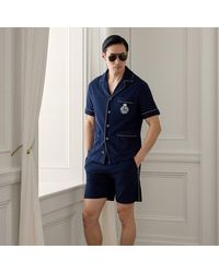 Ralph Lauren - Cotton-Silk Terry Shorts - Lyst