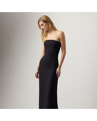 Ralph Lauren - Ralph Lauren Shelly Silk Cady Evening Dress - Lyst