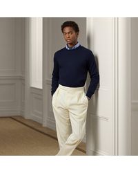 Ralph Lauren - Gregory Hand-Tailored Wool Suit Trouser - Lyst