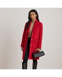 Ralph Lauren - Abrigo De Mezcla De Lana - Lyst