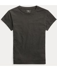 RRL - Cotton Jersey Crewneck T-Shirt - Lyst