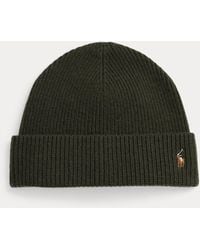 Polo Ralph Lauren - Signature Pony Wool-Blend Beanie - Lyst