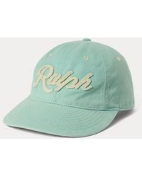 Ralph Lauren - The Ralph Logo Twill Ball Cap - Lyst