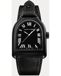 Ralph Lauren - Groot Stalen Horloge Zwarte Afwerking - Lyst