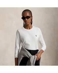 Polo Ralph Lauren - Long-Sleeve Jersey Crewneck T-Shirt - Lyst