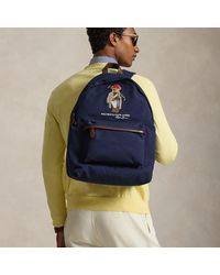 Polo Ralph Lauren - Polo Bear Canvas Backpack - Lyst