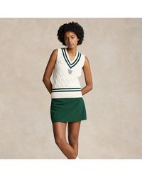 Polo Ralph Lauren - Falda pantalón elástica de Wimbledon - Lyst