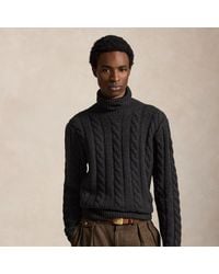 Polo Ralph Lauren - Cable-Knit Wool-Cashmere Jumper - Lyst