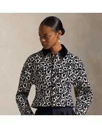 Polo Ralph Lauren - Floral Tweed Peplum Jacket - Lyst