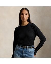 Polo Ralph Lauren - Shrunken Fit Jersey Long-Sleeve Tee - Lyst