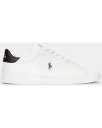 Polo Ralph Lauren - Sneaker Heritage Court II in pelle - Lyst
