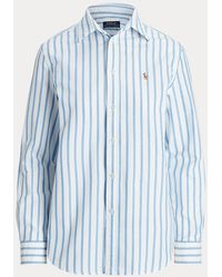 Polo Ralph Lauren - Relaxed Fit Striped Cotton Oxford Shirt - Lyst