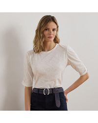 Ralph Lauren - Maglietta in jersey di cotone irregolare - Lyst