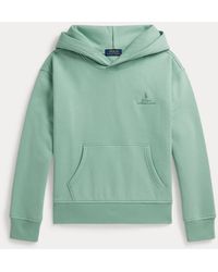 Polo Ralph Lauren - Ralph Lauren Boy's Big Fit Logo Fleece Hoodie - Lyst