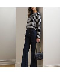 Ralph Lauren - Borsa Bradley piccola pelle martellata - Lyst