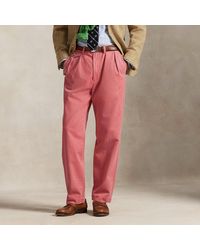 Polo Ralph Lauren - Whitman Relaxed Fit Pleated Trouser - Lyst