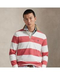 Polo Ralph Lauren - Classic Fit Khaki-Collar Rugby Shirt - Lyst