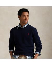 Polo Ralph Lauren - Cotton Crewneck Sweater - Lyst