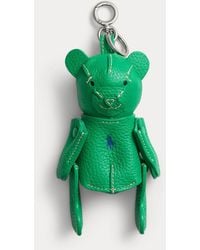 Polo Ralph Lauren - Ralph Lauren Polo Bear Leather Bag Charm - Lyst