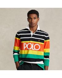 Polo Ralph Lauren - Classic-Fit Jersey-Rugbyhemd mit Logo - Lyst