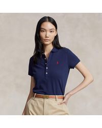 Polo Ralph Lauren - Slim Fit Stretch Polo Shirt - Lyst