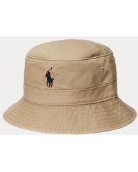 Polo Ralph Lauren - Cotton Chino Bucket Hat - Lyst