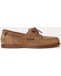 Polo Ralph Lauren - Merton Suede Boat Shoe - Lyst