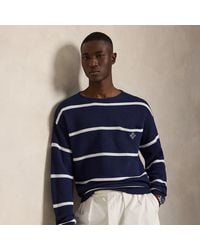 Ralph Lauren - Relaxed Fit Mesh-Knit Cotton Sweater - Lyst