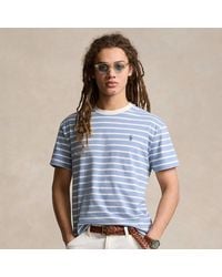 Ralph Lauren - Classic Fit Striped Jersey T-shirt - Lyst