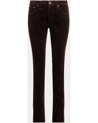 Ralph Lauren - Ralph Lauren Barrett Slim Flocked Denim Jean - Lyst