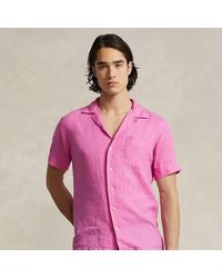 Ralph Lauren - Classic Fit Linen Camp Shirt - Lyst