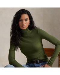 Ralph Lauren - Stretch-Blend Turtleneck - Lyst