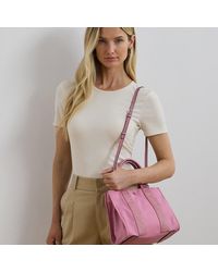 Ralph Lauren - Tote Stevie piccola in nylon - Lyst
