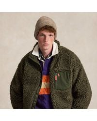 Polo Ralph Lauren - Relaxed Fit Pile Fleece Jacket - Lyst