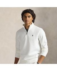 Polo Ralph Lauren - Double-Knit Quarter-Zip Pullover - Lyst