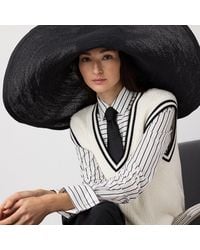 Ralph Lauren - Hemp-Blend Wide-Brim Hat - Lyst